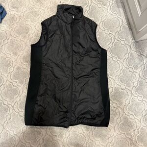 Motherhood Black Quilted Vest